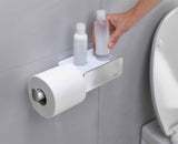 EasyStore™ Stainless-steel Toilet Roll Holder with Drawer
