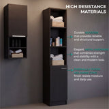 Glover 2 Piece Bathroom Set, Black Wengue Finish