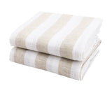 Beige Hand Towels - Set of 2