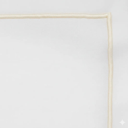 Ivory Embroidery Napkins