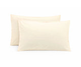 100% Cotton Sateen Pillowcases - Set of 2