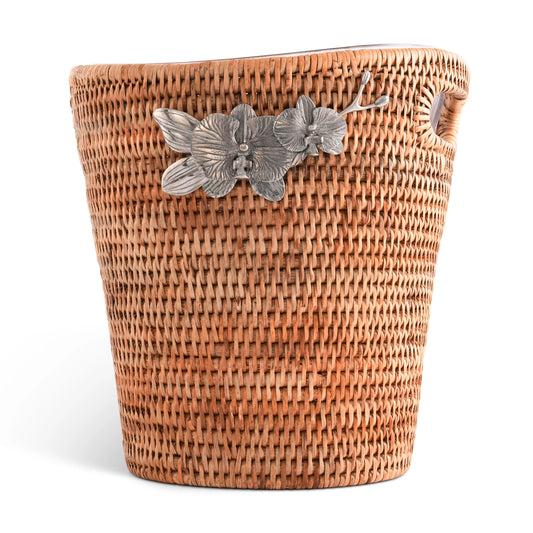 Orchids Hand Woven Wicker Rattan Champagne / Ice Bucket