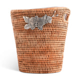 Orchids Hand Woven Wicker Rattan Champagne / Ice Bucket