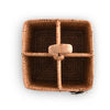 Orchid Hand Woven Wicker Rattan Flatware Caddy