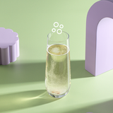 Milo Champagne Glasses, 9.5 oz