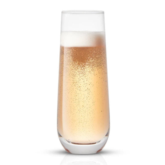 Milo Champagne Glasses, 9.5 oz