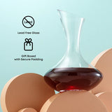 Lancia Red Wine Decanter, 54 oz