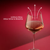 Layla White Wine Glasses, 13.5 oz