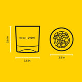 Radiant Double Old Fashioned Glasses, 10 oz