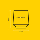 Sidney Double Old Fashioned Glasses, 11.5 oz