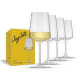 Sidney White Wine Glasses, 17 oz