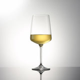 Sidney 8-Piece Red and White Wine Glass Set
