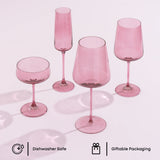 Sidney Champagne Flutes, 7 oz