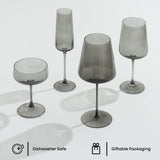 Sidney Champagne Flutes, 7 oz
