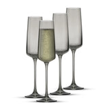 Sidney Champagne Flutes, 7 oz