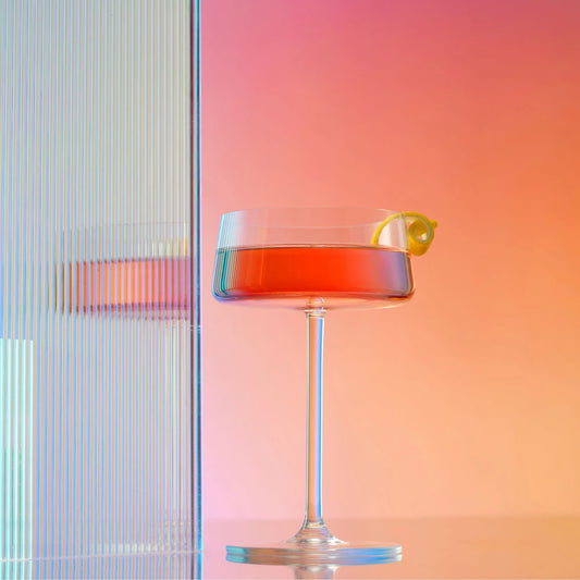 Aura Coupe Glasses, 9.5 oz