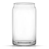 Can Shape Tumbler Drinking Glasses, 16 oz