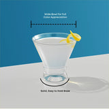 Afina Martini Glasses, 8.5 oz