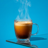 Savor Fluted Double Wall Espresso Glasses, 5.4 oz