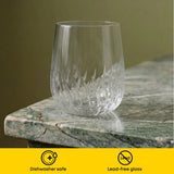 Flow Optic Swirl Short Glasses, 13oz