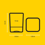 City Shot Glasses, 1.5 oz