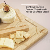 3-Piece Bamboo Kitchen Cutting Board Set