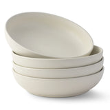 Mesa 4-Piece Stoneware Pasta Bowls Set