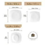 Julia 18 Piece Dinnerware Set