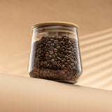 Glass Jar with Airtight Bamboo Lid