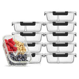 3-Sectional Meal Prep Food Storage Containers