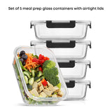 Meal Prep Food Storage Containers Set