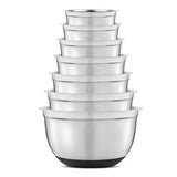 Stainless Steel Mixing Bowls with Lids Set