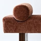 Jasmine 60" Modern Chenille Upholstered Bench