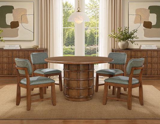 Ventura 5-Piece Round Dining Set