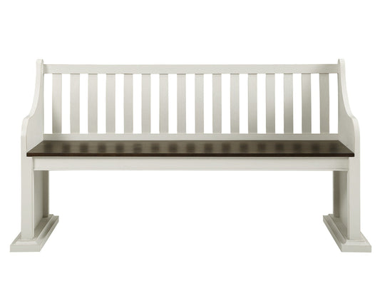 Joanna 6 Piece Bench Dining Set (Table, Bench with Back & 4 Side Chairs)