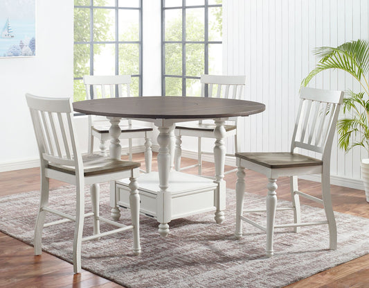 Joanna 5 Piece Drop-leaf Counter Set