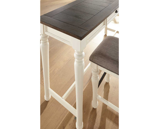 Joanna 4- Piece Sofa Bar Set (Sofa Bar & 3 Counter Stools)