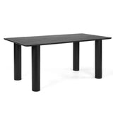 Johson 67" Modern Solid Oak Rectangle Dining Table