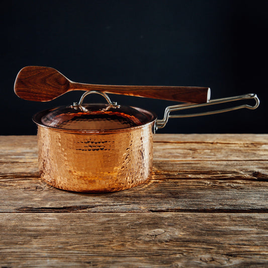 Copper Saucepan 1.5 quart and 2.5 quart