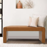 Kaia 47" Modern Waterfall Bench