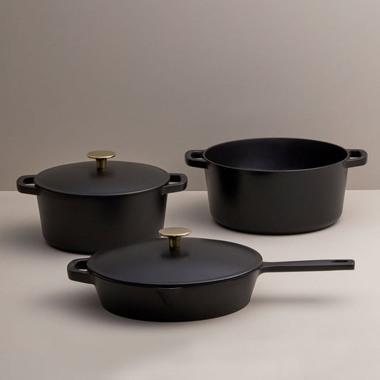 5-Piece Cast Iron Cookware Set