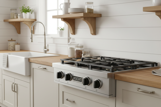 Kucht 30" 4 Burners Stainless Propane Cooktop, KFX309T/LP-K