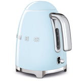 Electric Kettle Retro-style Pastel blue Glossy