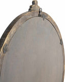Kandersteg Dark Red Accent Mirror