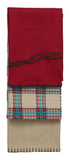 3PCBarbwire Kitchen Towel Set Red