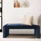 Kaia 47" Modern Waterfall Bench