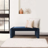 Kaia 47" Modern Waterfall Bench