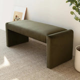Kaia 47" Modern Waterfall Bench