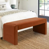 Kaia 47" Modern Waterfall Bench