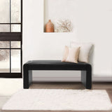 Kaia 47" Modern Waterfall Bench